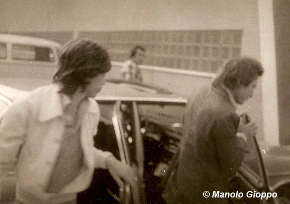 Mick Jagger and Charlie Watts, Vienna 1973 © Manolo Gioppo